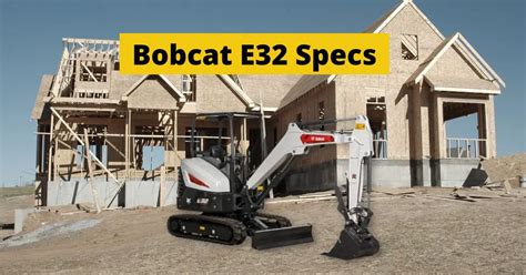 bobcat e32 specs pdf